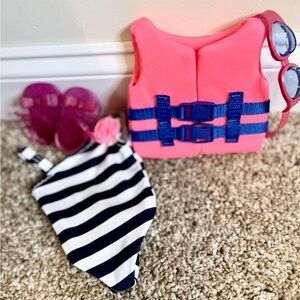 Our Generation Beach Outfit like new